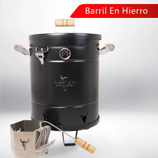 BARRIL ASADOR/AHUMADOR CARNIVORE HIERRO GRANDE