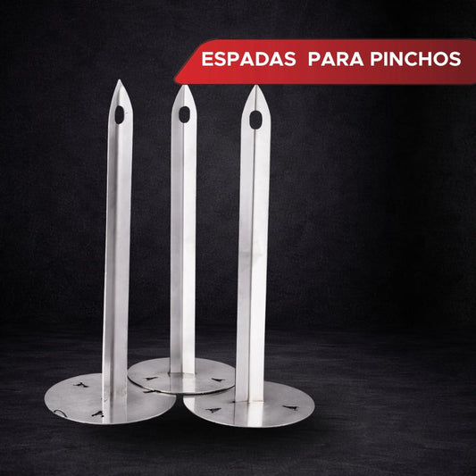 PINCHOS ESPADA KIT X3 18 cm y 27cm Desde: